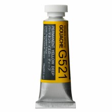 Holbein 15ml Artist Gouache G521 - Permanent Yellow Deep