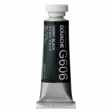 Holbein 15ml Artist Gouache G606 - Ivory Black