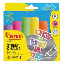 Jovi Jumbo Street Chalk 6pcs