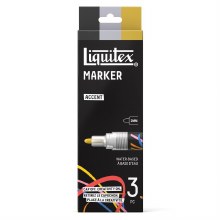 Liquitex Accent Marker Set - 3pcs x 2mm