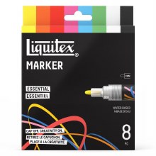 Liquitex Essential Marker Set - 8pcs x 2mm