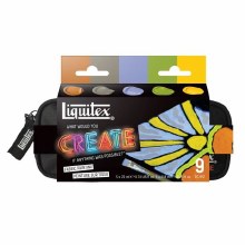 Additional picture of Liquitex Fabric Painting Set