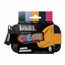 Additional picture of Liquitex Gem Theory Heavy Body Set