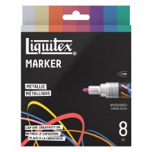 Liquitex Metallic Marker Set - 8pcs x 2mm