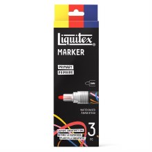 Liquitex Primary Marker Set - 3pcs x 2mm