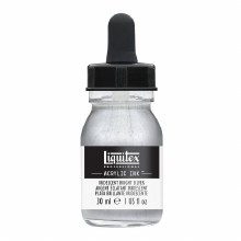 Liquitex 30ml Ink - Iridescent Bright Silver Liquitex 30ml Ink - Iridescent Bright Silver