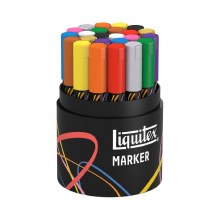 Additional picture of LQX Marker 24x2mm Pre-Packed Display