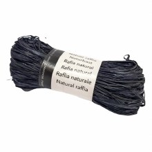 Maildor Natural Raffia Black