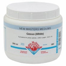 New Masters 500ml White Gesso New Masters 500ml White Gesso