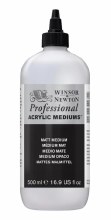 Winsor & Newton Professional Acrylic - Matt Medium 500ml