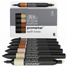 Additional picture of Winsor & Newton Promarker Set 6 - Earth Tones