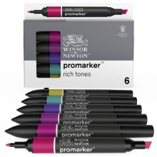 Additional picture of Winsor & Newton Promarker Set 6 - Rich Tones
