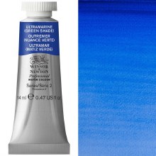 W&N Professional Watercolour 14ml Ultramarine Blue Green Shade