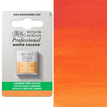 W&N Professional Watercolour Half Pan Cadmium Free Orange