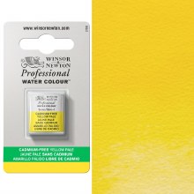W&N Professional Watercolour Half Pan Cadmium Free Yellow Pale