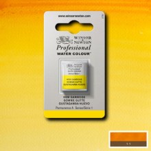 W&N Professional Watercolour Half Pan New Gamboge W&N Professional Watercolour Half Pan New Gamboge