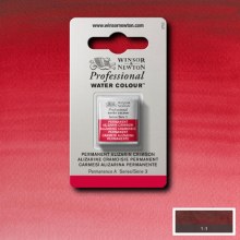 W&N Professional Watercolour Half Pan Permament Alizarin Crimson