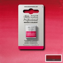 W&N Professional Watercolour Half Pan Permament Carmine