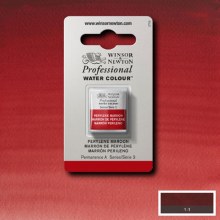 W&N Professional Watercolour Half Pan Perylene Maroon