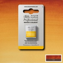 W&N Professional Watercolour Half Pan Quinacridone Gold
