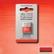 W&N Professional Watercolour Half Pan Scarlet Lake