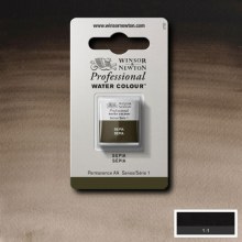 W&N Professional Watercolour Half Pan Sepia