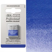 W&N Professional Watercolour Half Pan Smalt (Dumont Blue)