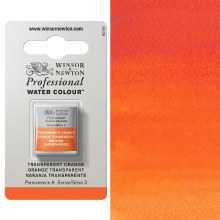 W&N Professional Watercolour Half Pan Transparent Orange