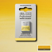 W&N Professional Watercolour Half Pan Turners Yellow