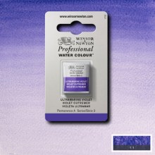 W&N Professional Watercolour Half Pan Ultramarine Violet