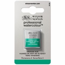 W&N Professional Watercolour Half Pan Viridian Hue