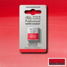 W&N Professional Watercolour Half Pan Winsor Red