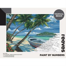 Paint by Numbers Tropical Beach Paint by Numbers Tropical Beach