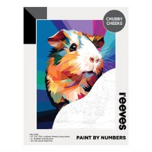 Paint by Numbers Chubby Cheeks