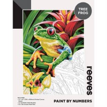 Paint by Numbers Tree Frog Paint by Numbers Tree Frog