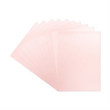 Additional picture of Crafter's Companion Peal A4 Card 10 Sheets - Baby Pink