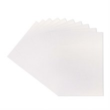 Crafter's Companion Peal A4 Card 10 Sheets - White with Hint of Gold