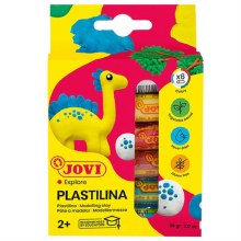 Jovi Plastillina Box - Assorted Colours 6pcs x 15g
