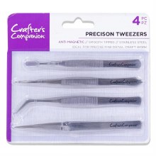 Additional picture of Crafter's Companion - Precision Tweezers (4PC)