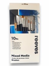 Reeves Mixed Media Brush Set of 10
