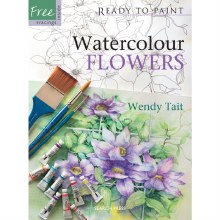 Ready to Paint Watercolour Flowers