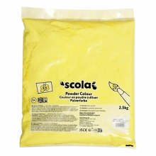 Scola Powder Paint 2.5kg Yellow
