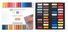 Sennelier Soft Pastels - Portrait Set of 40 half-pastels