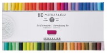 Sennelier Soft Pastels - Standard Set of 80 half-pastels