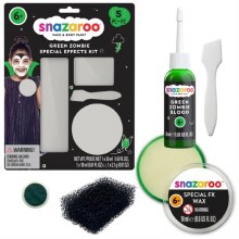 Snazaroo Special FX Green Zombie Face Paint Kit 5pc