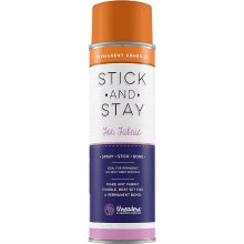 Crafters Companion Stick and Stay Adhesive For Fabric - Permanent