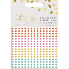 Violet Studio Enamel Dots - Brights - 240pcs 3mm