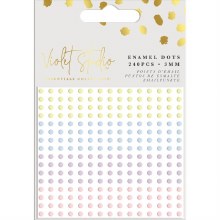 Violet Studio Enamel Dots - Pastels - 240pcs 3mm