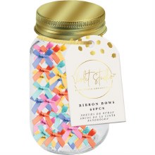Violet Studio Ribbon Bow Jar - Bright 60pcs