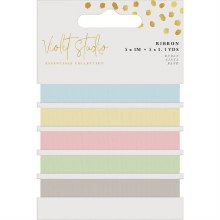 Violet Studio Ribbon Pack - Pastel 5x1m